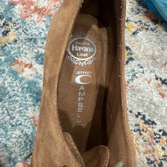 Jeffrey Campbell Havana Last Brown Suede Heeled Shoes - Picture 3 of 7